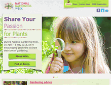 Tablet Screenshot of nationalgardeningweek.org.uk